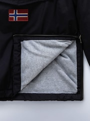 Napapijri Rainforest Ripstop Anorak Μαύρο Μπουφάν/Πανωφόρι - Image 9 of 9