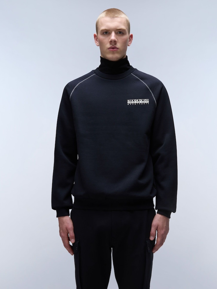 Napapijri Rollin Black Sweatshirt - Image 1 of 6