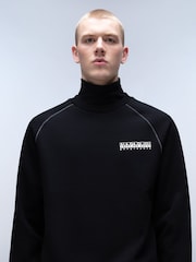 Napapijri Rollin Black Sweatshirt - Image 3 of 6