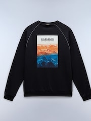 Napapijri Rollin Black Sweatshirt - Image 6 of 6