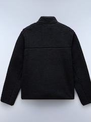 Napapijri Tynik Full-Zip Fleece Black Hoodie - Image 5 of 5