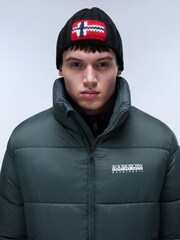 Napapijri Semiury Black Beanie - Image 1 of 4