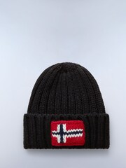 Napapijri Semiury Black Beanie - Image 2 of 4