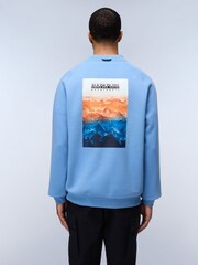 Napapijri Blue Rollin Sweatshirt - Image 2 of 6