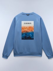 Napapijri Blue Rollin Sweatshirt - Image 6 of 6
