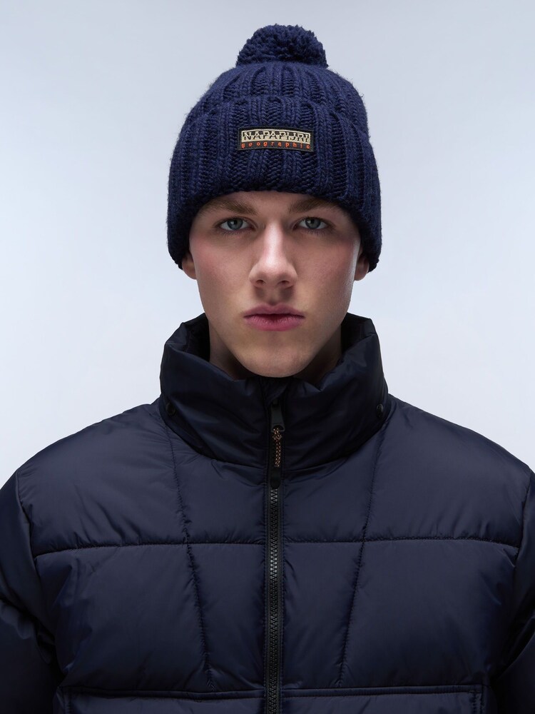 Napapijri Bonnet Bleu Fea - Image 4 de 4