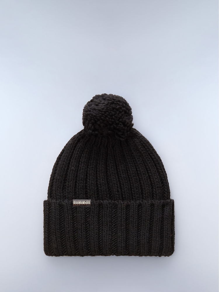 Napapijri Fea Black Beanie - Image 1 of 4