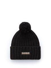 Napapijri Fea Black Beanie - Image 3 of 4