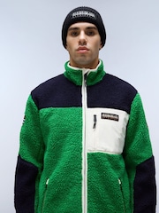 Napapijri Green Yupik Full-Zip Fleece - Image 3 of 7