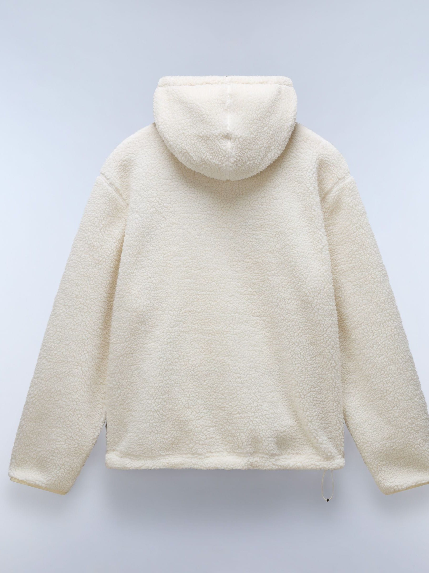 Buy Napapijri Cream Burgee Fleece Hoodie from Next USA