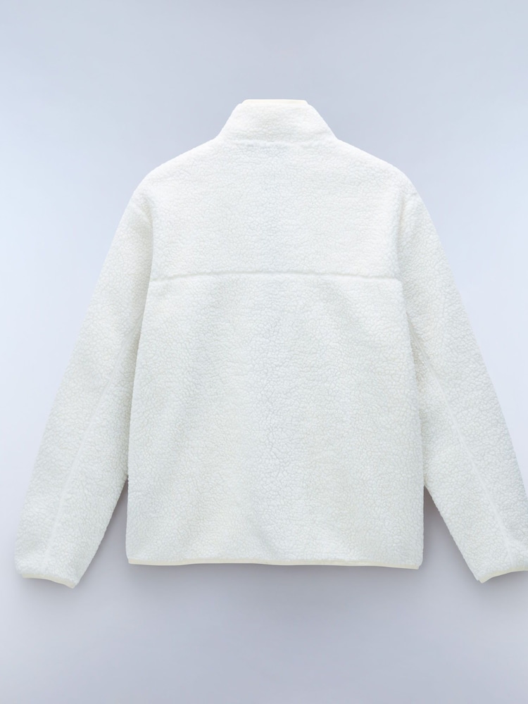 Napapijri Cream Tynik Full-Zip Fleece Hanorac cu glugă - Image 5 of 5