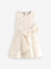 Baker by Ted Baker Bow Detail Embossed Scuba Dress - Bild 8 von 11