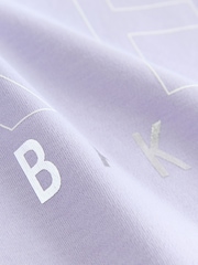 Baker by Ted Baker Blue Branded Sweat Top and Flare Set - Image 10 of 11