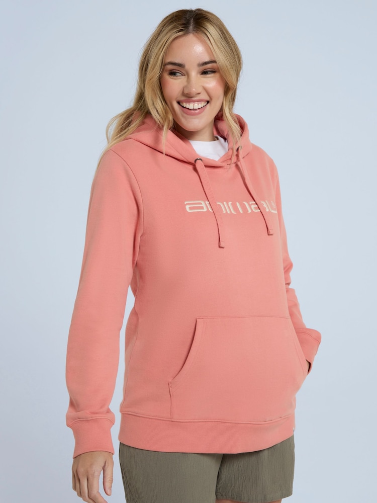 Animal Blossom Pink Womens Maya Hoodie - Image 1 of 3