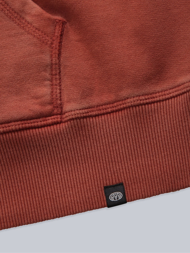 Animal Brown Mens Penwith Relaxed Hoodie - Image 4 of 4