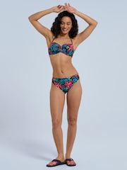 Animal Red Womens Docks Printed Bikini Bottoms - Image 4 of 8