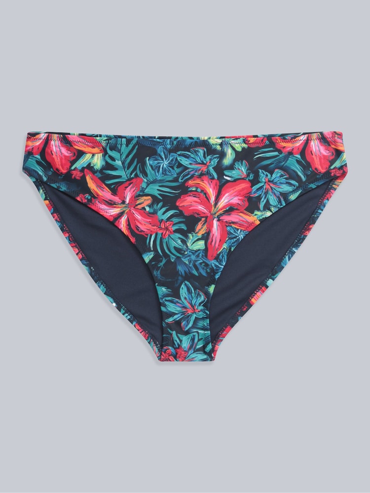 Animal Red Womens Docks Printed Bikini Bottoms - Image 5 of 8