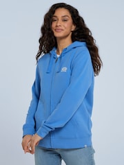أزرق - Animal Womens Nikki Zip Hoodie - صورة 1 من 7