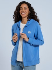 أزرق - Animal Womens Nikki Zip Hoodie - صورة 2 من 7