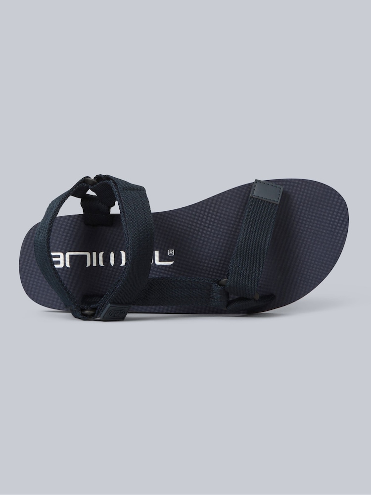 Animal Blue Mens Drift Sandals - Image 2 of 6