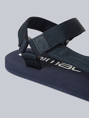 Animal Blue Mens Drift Sandals - Image 4 of 6