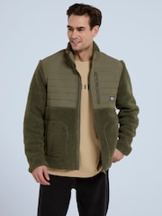 Animal Green Hennie Borg Fleece Jacket - Image 1 of 9