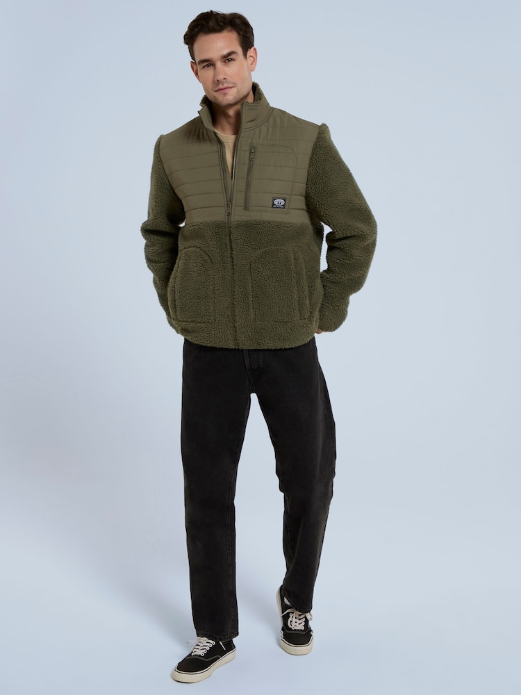 Animal Green Hennie Borg Fleece Jacket - Image 2 of 9
