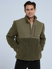 Animal Green Hennie Borg Fleece Jacket - Image 4 of 9