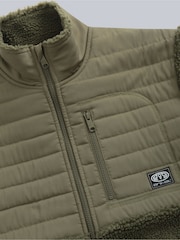 Animal Green Hennie Borg Fleece Jacket - Image 7 of 9