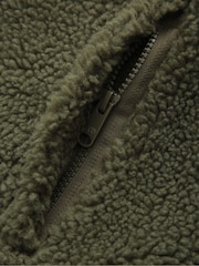 Animal Green Hennie Borg Fleece Jacket - Image 8 of 9