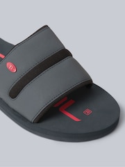 Animal Charcoal Grey Wave Sliders - Image 4 of 5