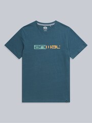 Animal Blue Mens Jacob Organic T-Shirt - Image 1 of 4