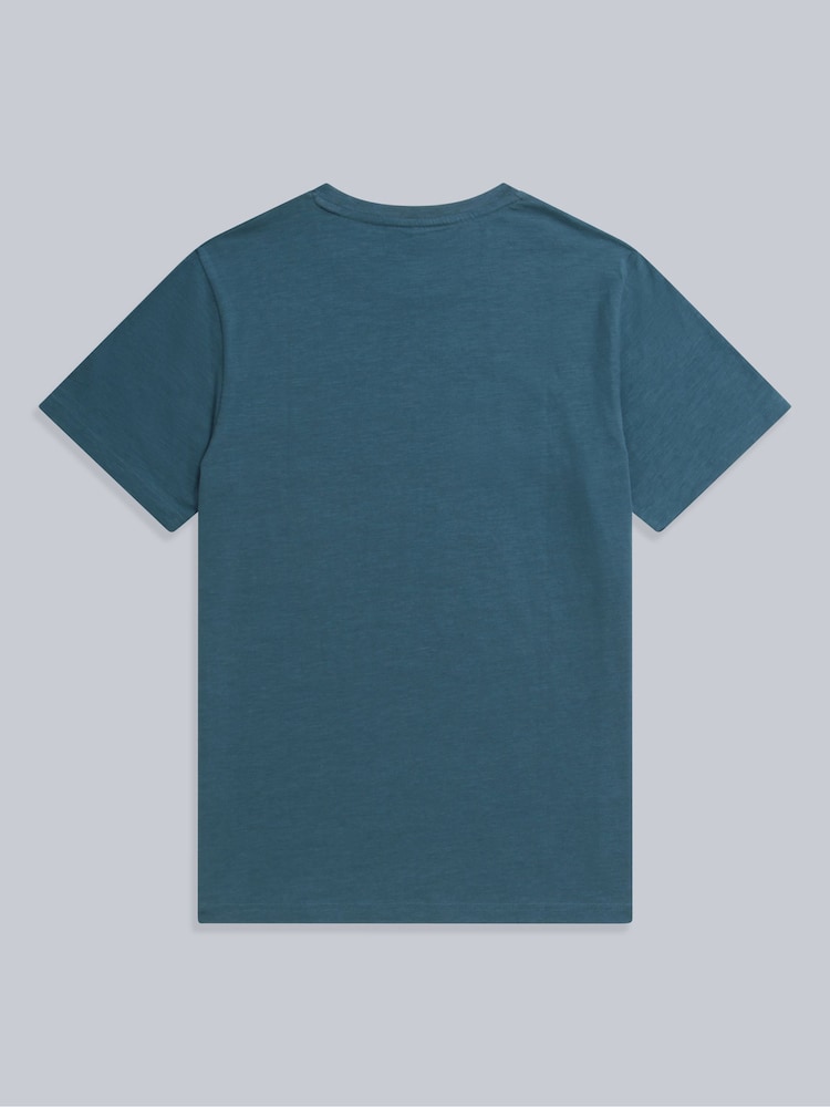 Animal Blue Mens Jacob Organic T-Shirt - Image 2 of 4 Animal Blue Mens Jacob Organic T-Shirt - Image 2 of 4