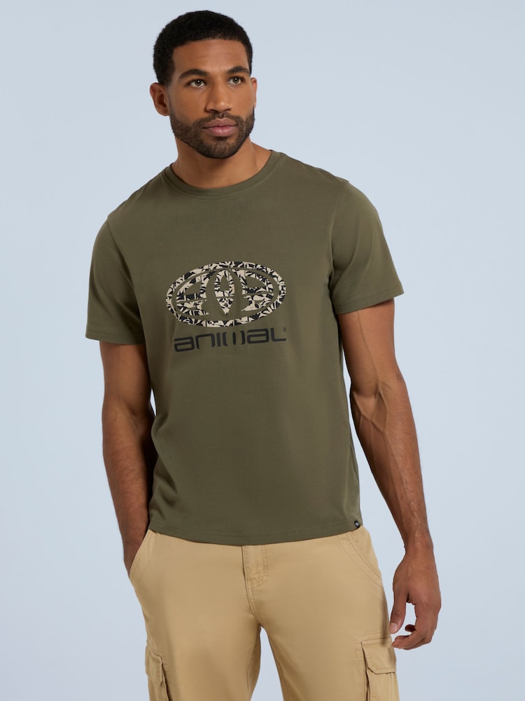 Animal Green Jacob Organic T-Shirt - Image 1 of 9 Animal Green Jacob Organic T-Shirt - Image 1 of 9
