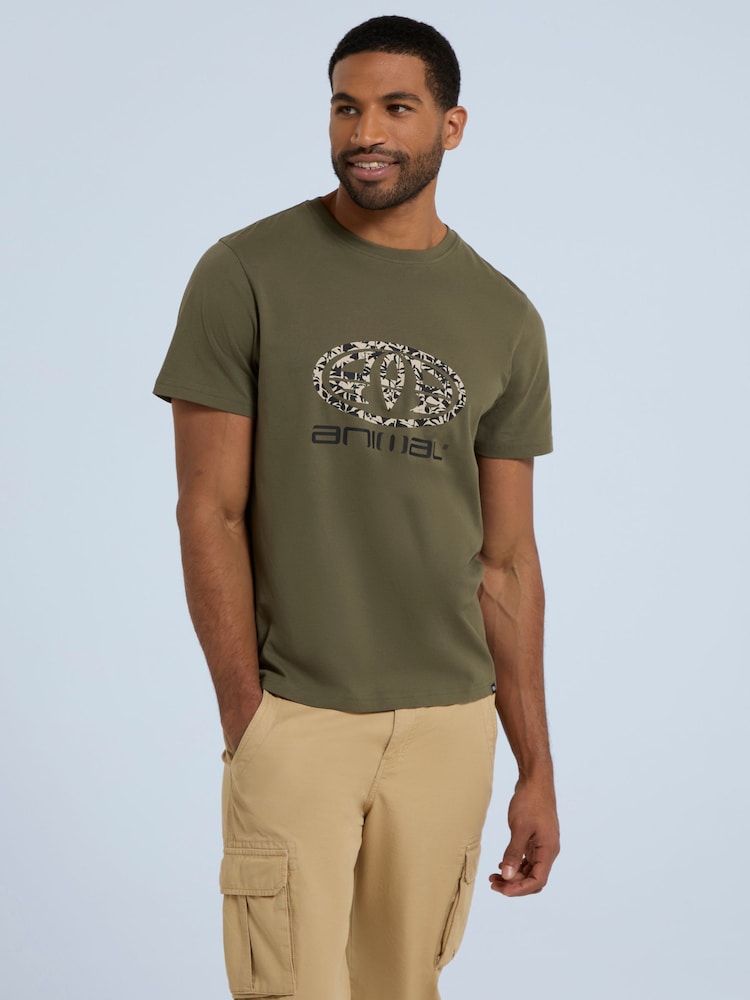 Animal Green Jacob Organic T-Shirt - Image 2 of 9 Animal Green Jacob Organic T-Shirt - Image 2 of 9