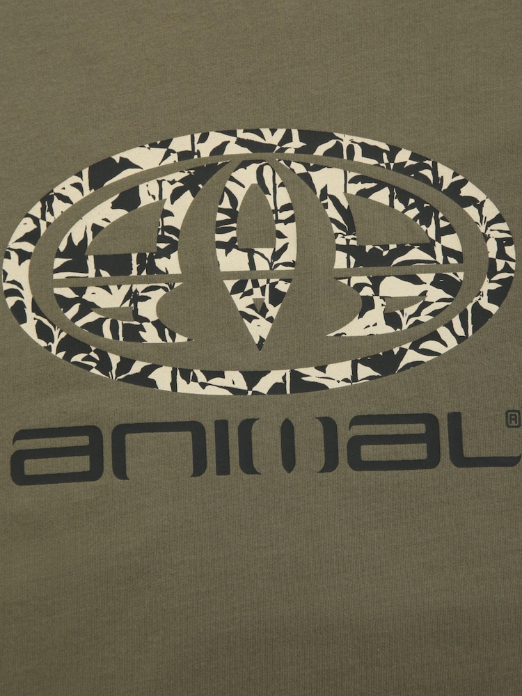 Animal Green Jacob Organic T-Shirt - Image 9 of 9 Animal Green Jacob Organic T-Shirt - Image 9 of 9
