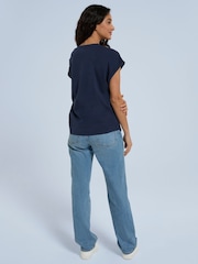 Animal Blue Womens Holly Script T-Shirt - Image 3 of 8