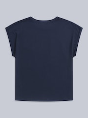 Animal Blue Womens Holly Script T-Shirt - Image 6 of 8