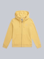Animal Yellow Womens Nikki Organic Zip Through Hoodie - Image 5 of 8