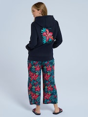 Animal Blue Blue Womens Maya Zip Up Hoodie - Image 3 of 9