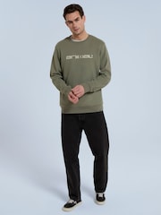 Animal Green Mens Driver Sweatshirt - Image 2 of 8