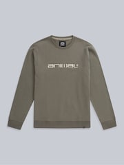 Animal Green Mens Driver Sweatshirt - Image 5 of 8