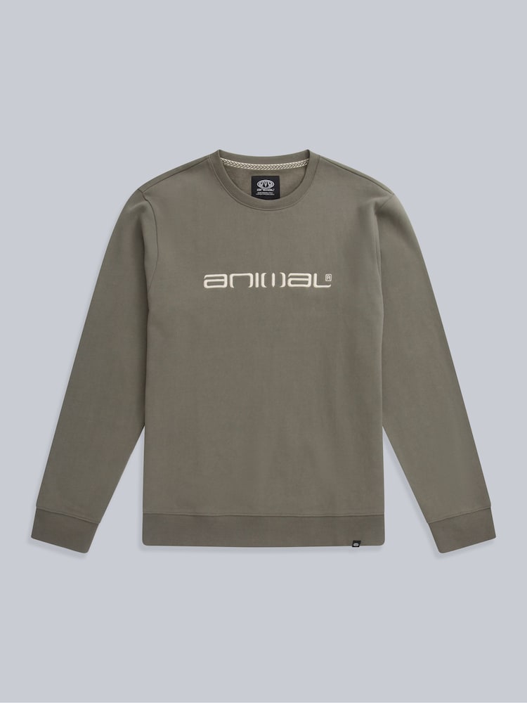 Animal Green Mens Driver Sweatshirt - Image 5 of 8