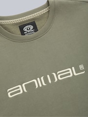 Animal Green Mens Driver Sweatshirt - Image 7 of 8