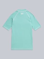 Animal Blue Kids Daisy Recycled Rash Vest - Image 2 of 4