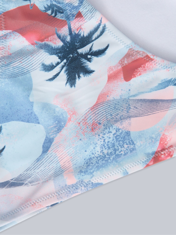 Animal Blue Iona Tie Side Printed Bikini Bottoms - Image 3 of 5