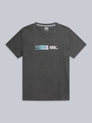 Animal Grey Mens Chase Relaxed 100% Cotton T-Shirt - Image 5 of 9