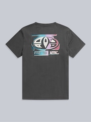 Animal Grey Mens Chase Relaxed 100% Cotton T-Shirt - Image 6 of 9