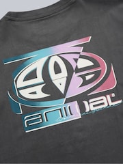 Animal Grey Mens Chase Relaxed 100% Cotton T-Shirt - Image 9 of 9