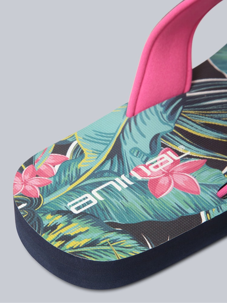 Animal Blue Womens Sandbar Sliders - Image 5 of 5